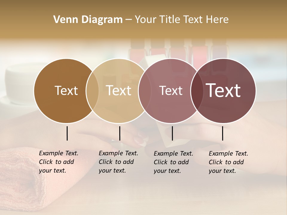 Paint Pampering Closeup PowerPoint Template