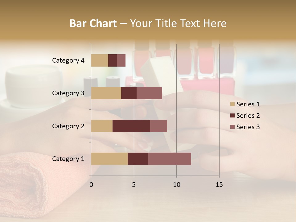 Paint Pampering Closeup PowerPoint Template