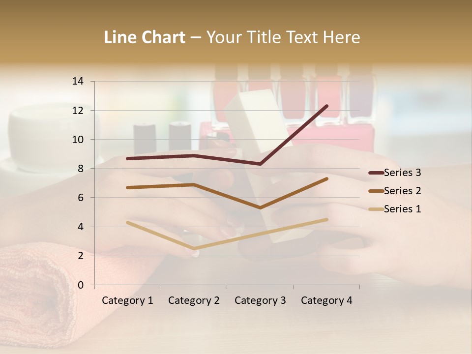 Paint Pampering Closeup PowerPoint Template