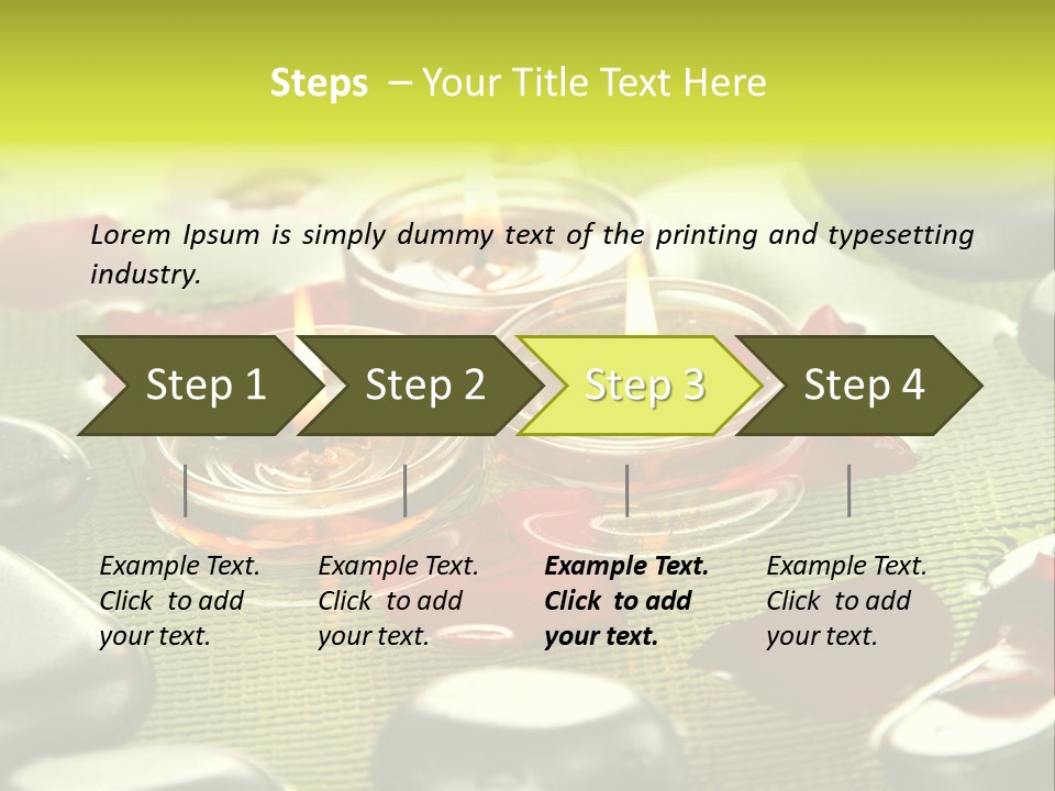 Massage Smooth Spa PowerPoint Template