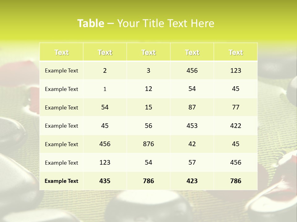 Massage Smooth Spa PowerPoint Template