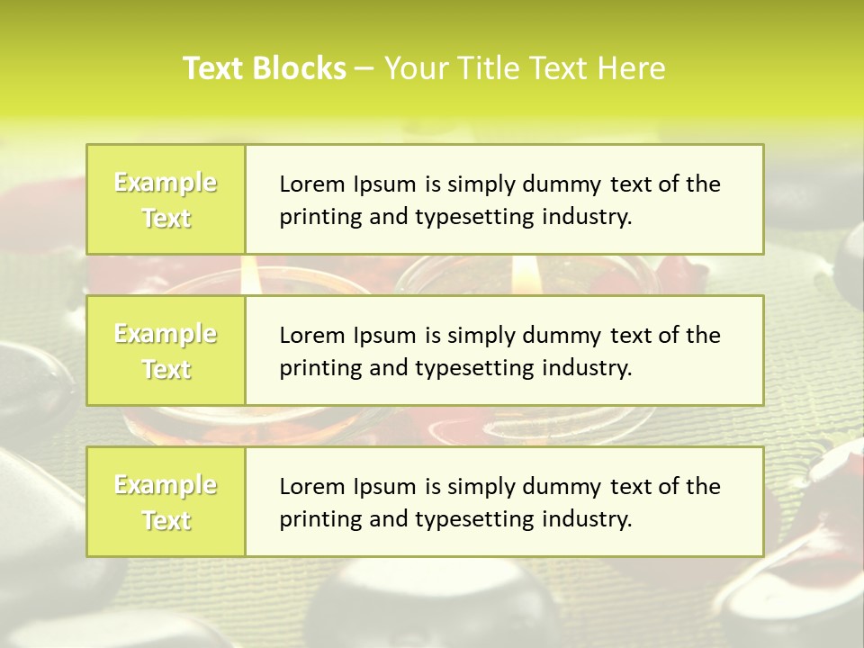 Massage Smooth Spa PowerPoint Template