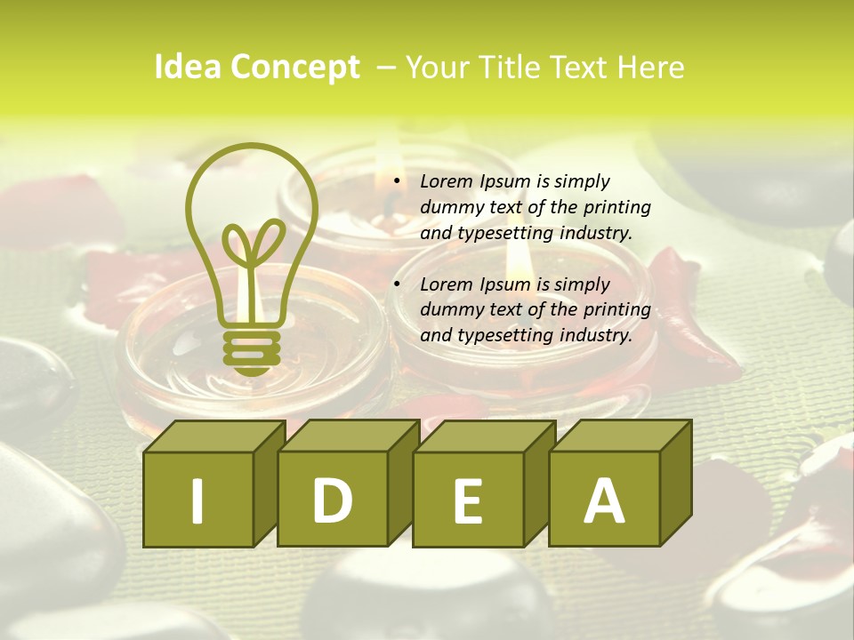 Massage Smooth Spa PowerPoint Template