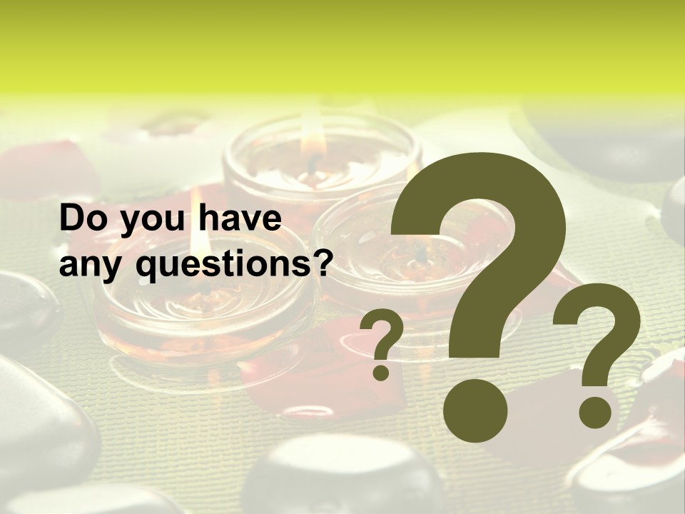 Massage Smooth Spa PowerPoint Template