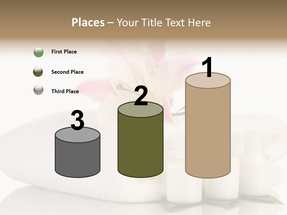 Petal Plant Isolated PowerPoint Template