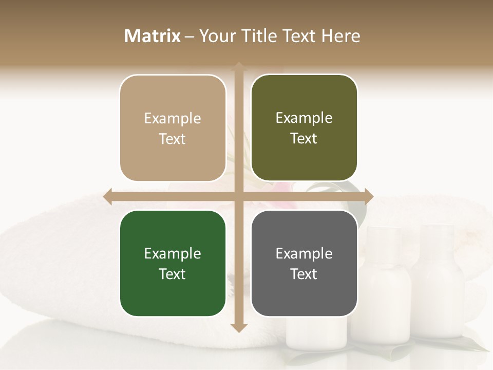 Petal Plant Isolated PowerPoint Template