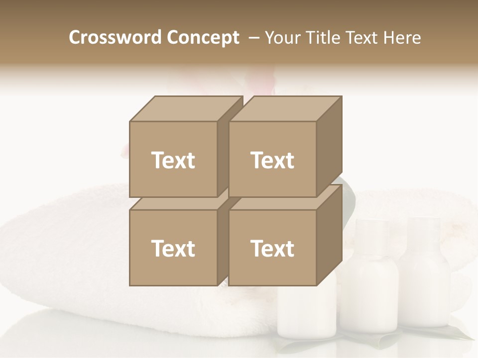 Petal Plant Isolated PowerPoint Template