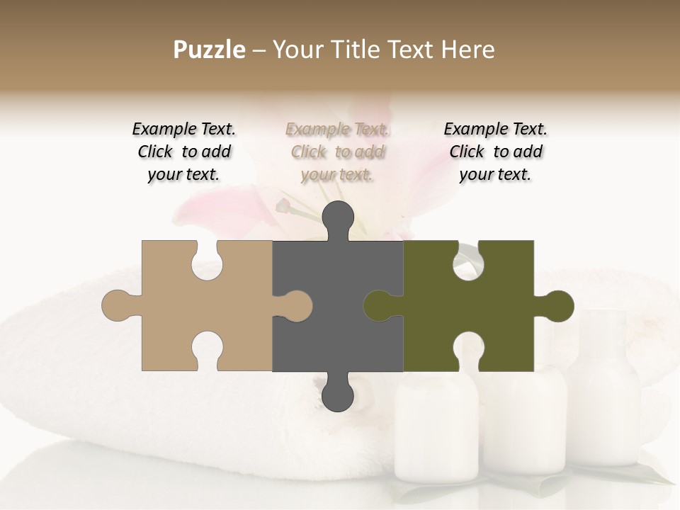 Petal Plant Isolated PowerPoint Template