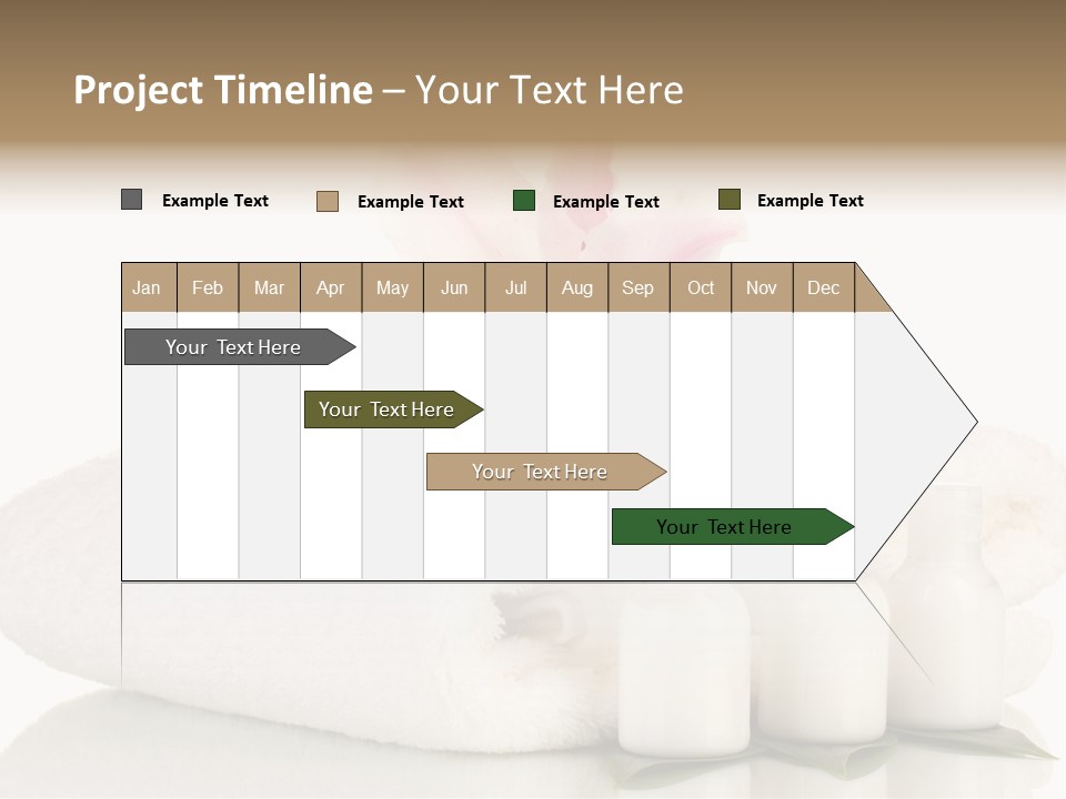 Petal Plant Isolated PowerPoint Template