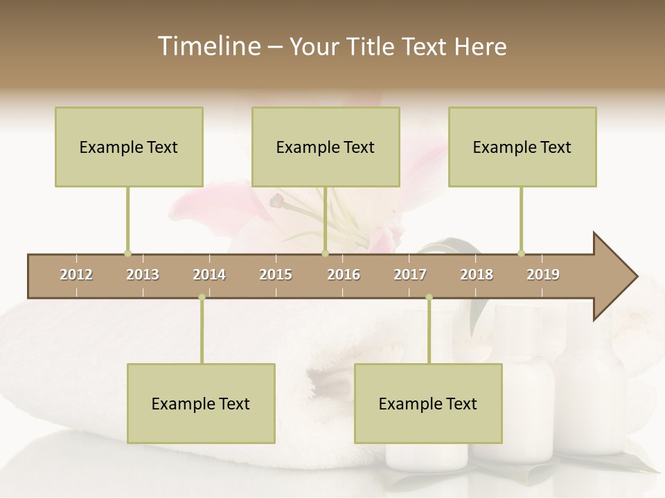 Petal Plant Isolated PowerPoint Template