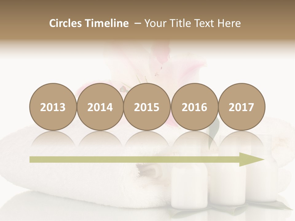 Petal Plant Isolated PowerPoint Template