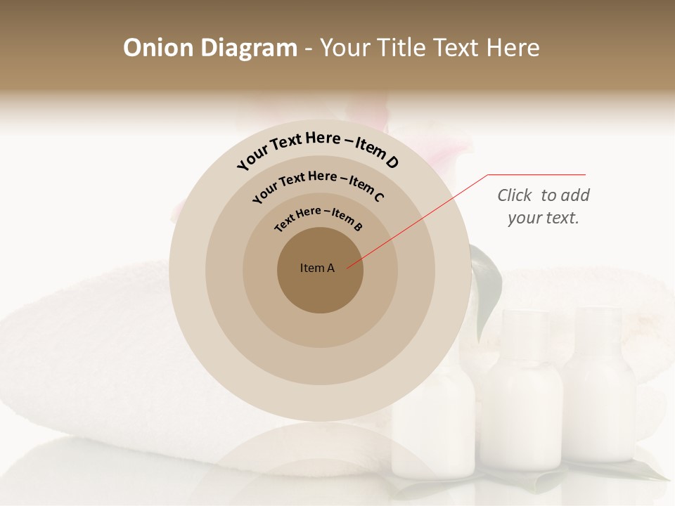 Petal Plant Isolated PowerPoint Template