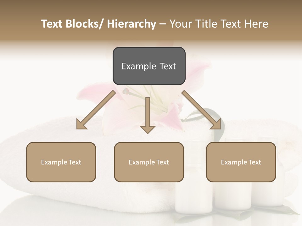 Petal Plant Isolated PowerPoint Template