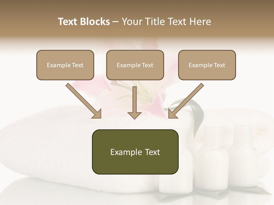Petal Plant Isolated PowerPoint Template