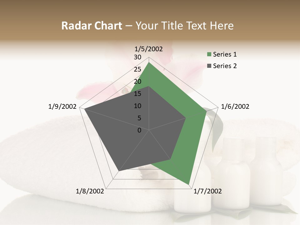 Petal Plant Isolated PowerPoint Template