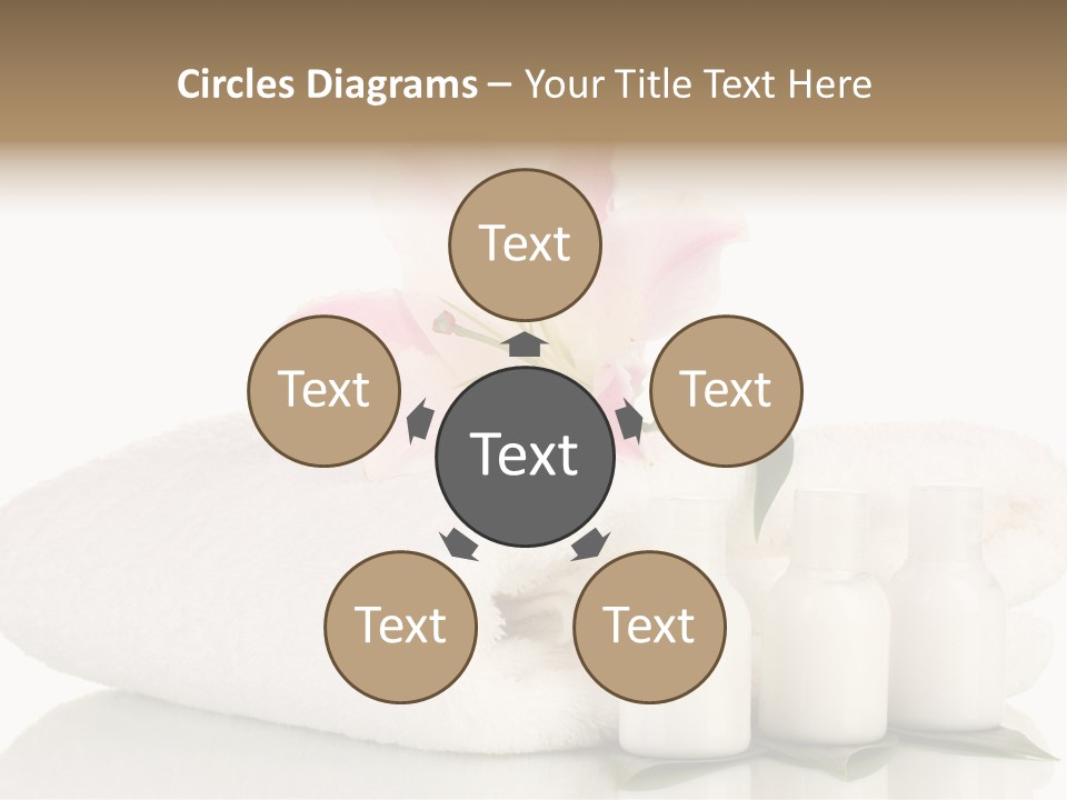 Petal Plant Isolated PowerPoint Template