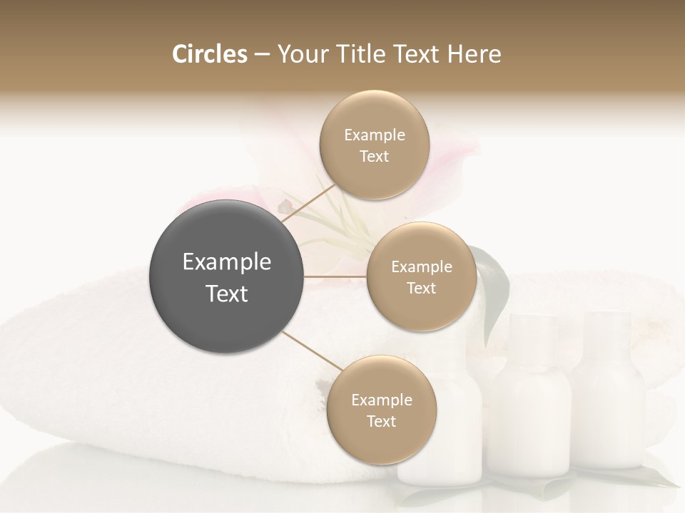 Petal Plant Isolated PowerPoint Template