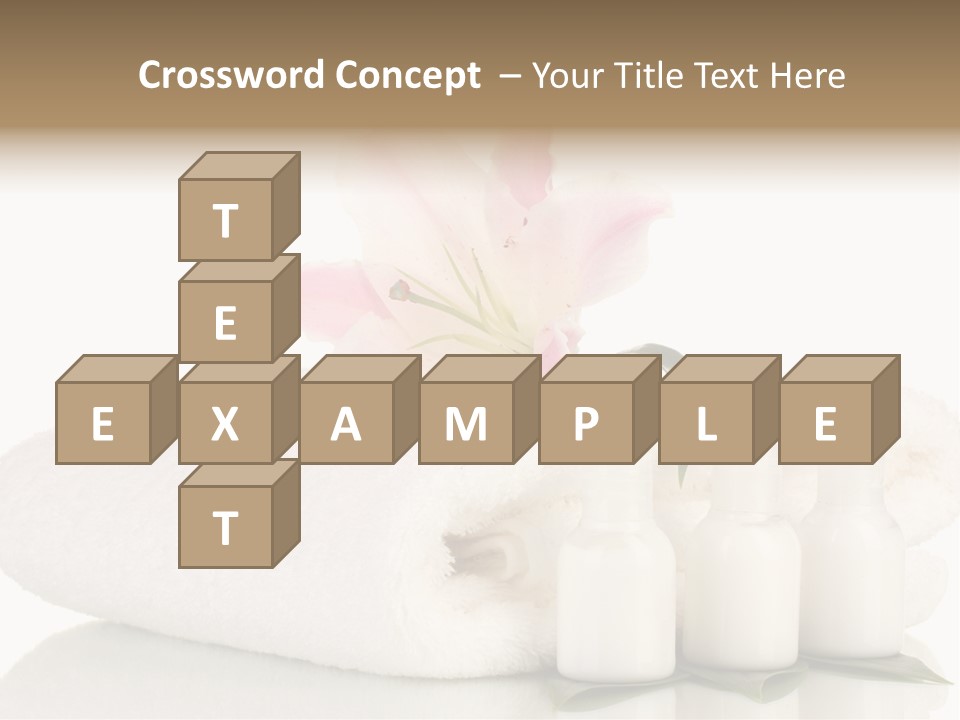 Petal Plant Isolated PowerPoint Template