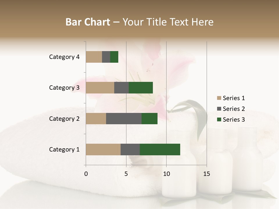 Petal Plant Isolated PowerPoint Template