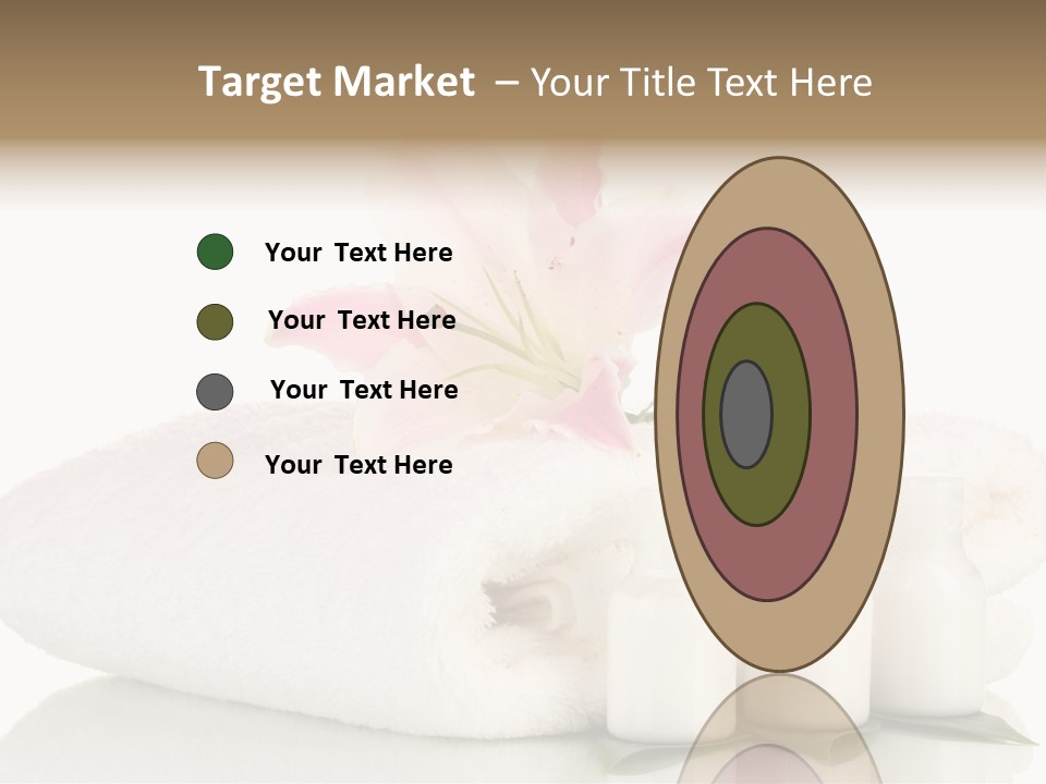 Petal Plant Isolated PowerPoint Template