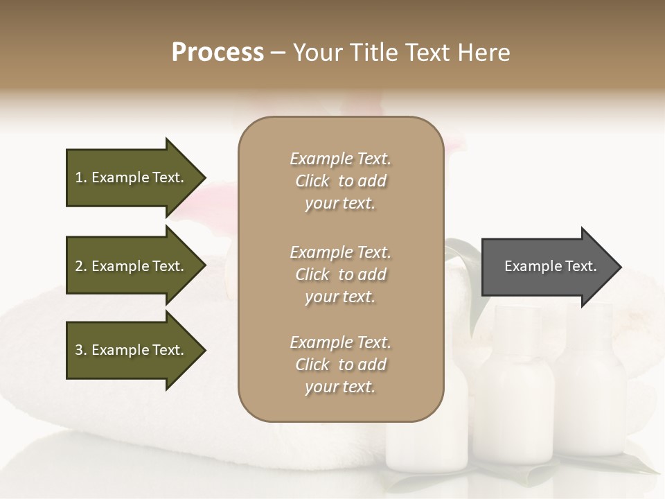 Petal Plant Isolated PowerPoint Template
