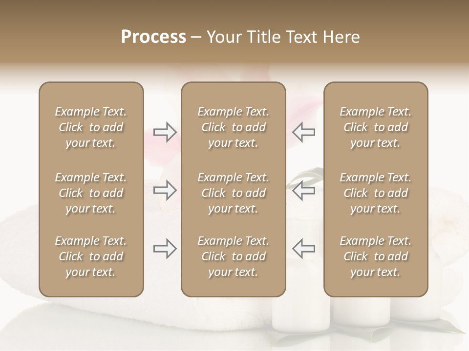 Petal Plant Isolated PowerPoint Template