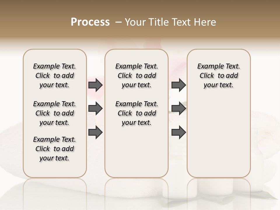Petal Plant Isolated PowerPoint Template