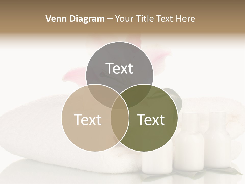 Petal Plant Isolated PowerPoint Template