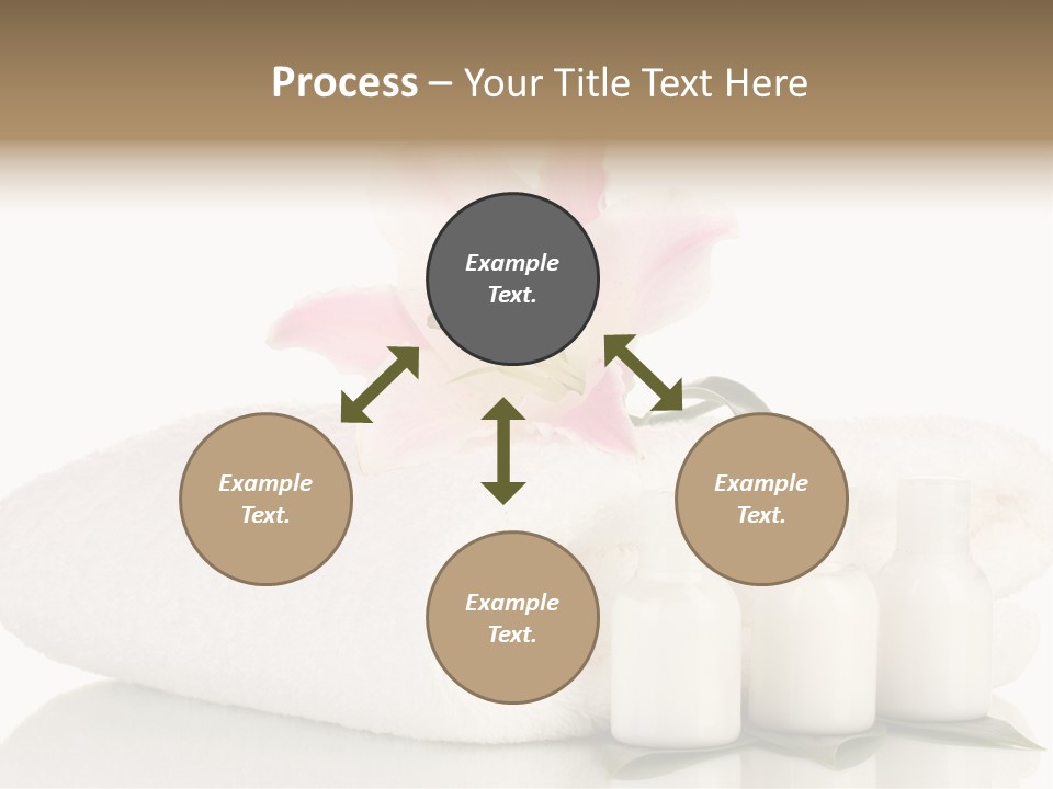 Petal Plant Isolated PowerPoint Template