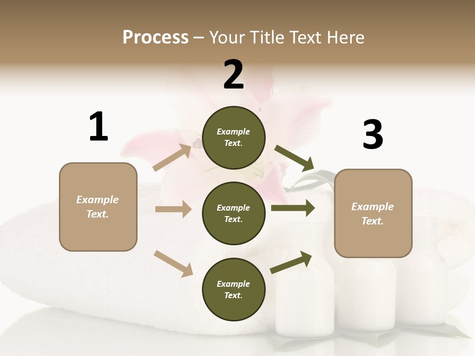 Petal Plant Isolated PowerPoint Template