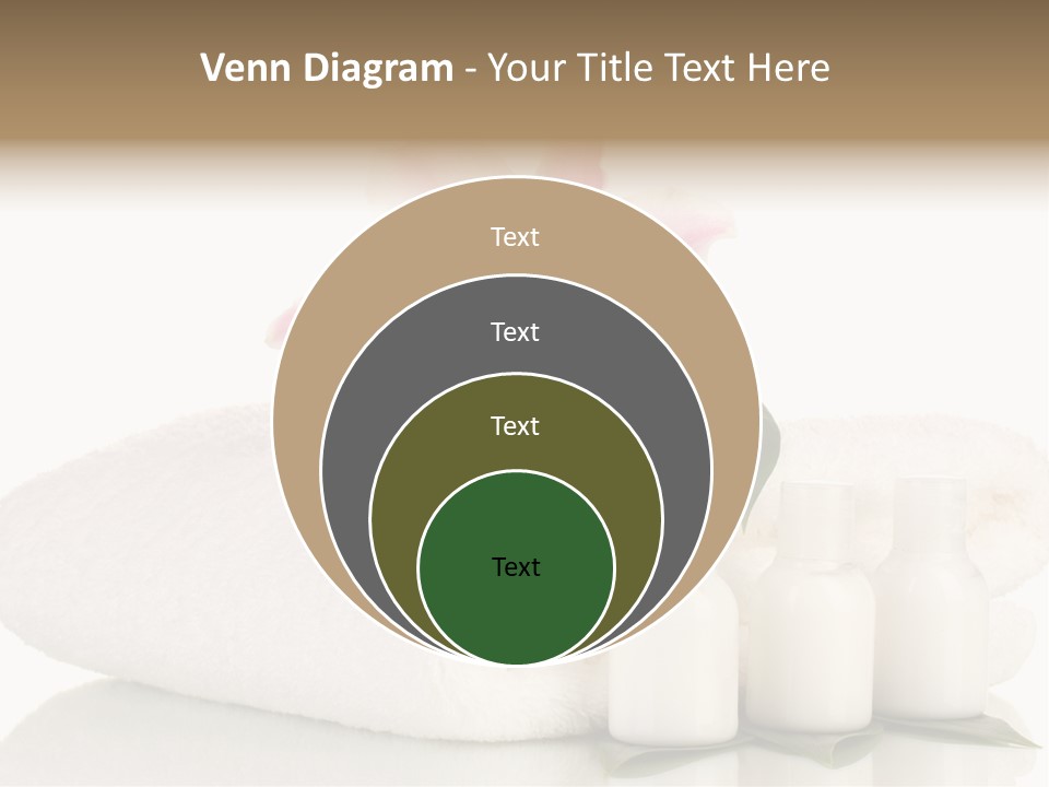 Petal Plant Isolated PowerPoint Template