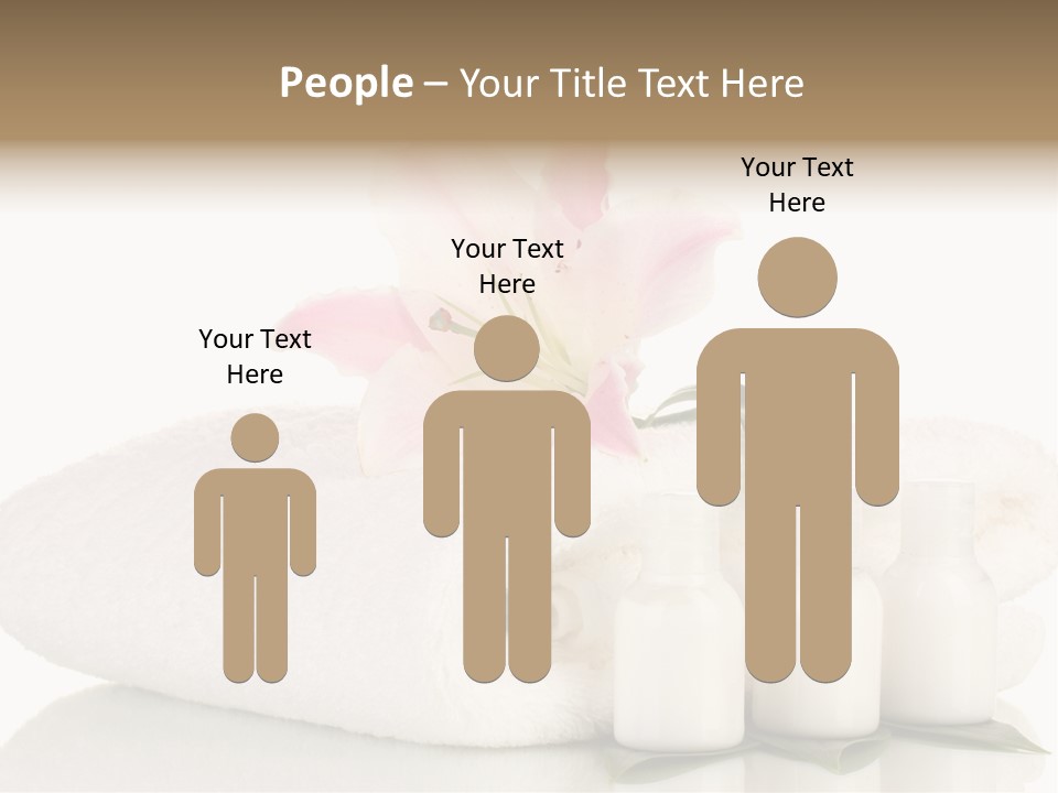 Petal Plant Isolated PowerPoint Template