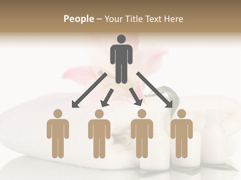 Petal Plant Isolated PowerPoint Template