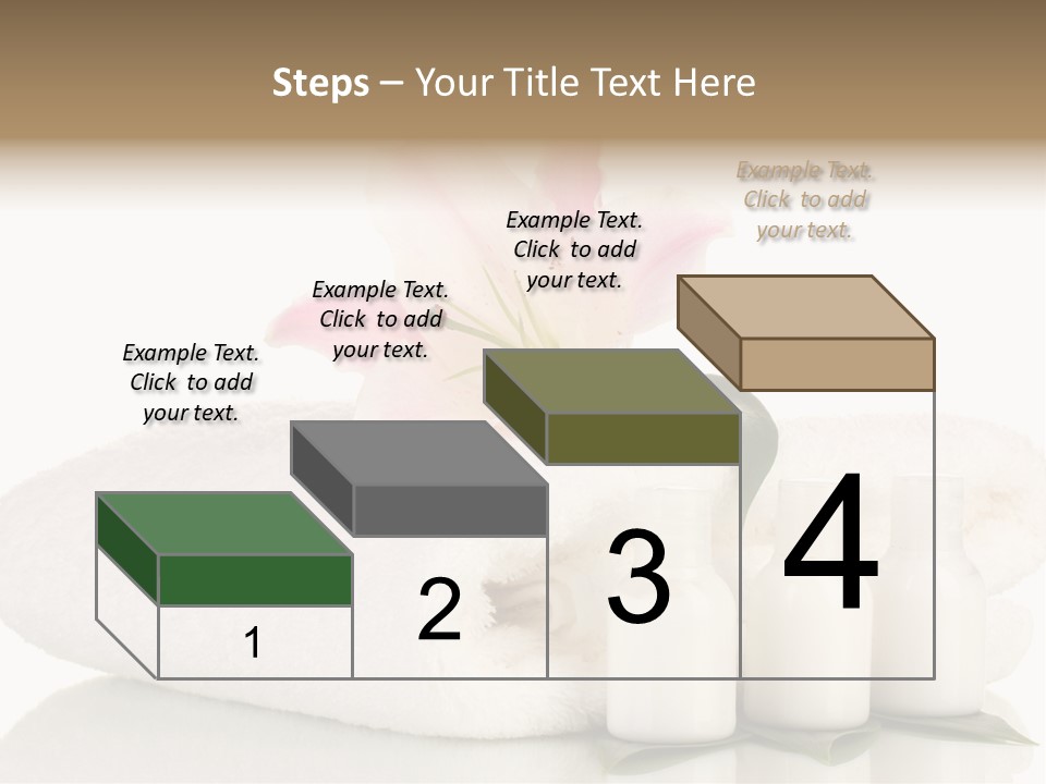 Petal Plant Isolated PowerPoint Template