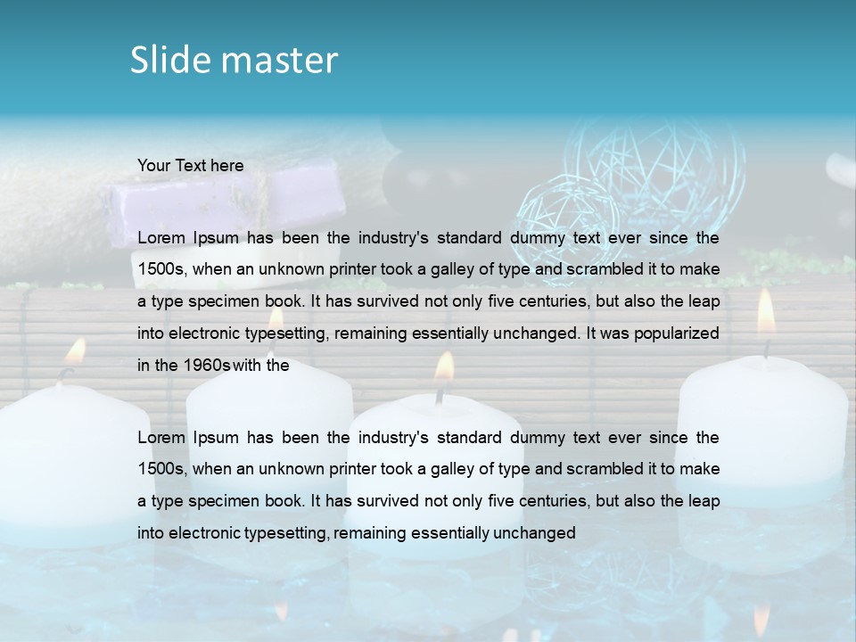 Balm Relaxation Tradition PowerPoint Template