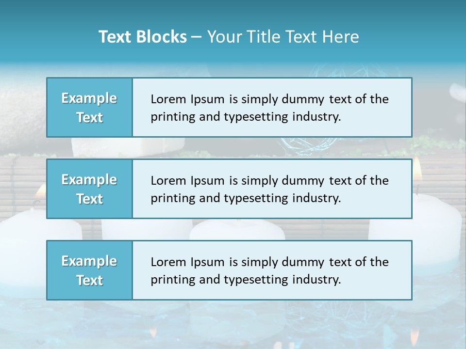 Balm Relaxation Tradition PowerPoint Template