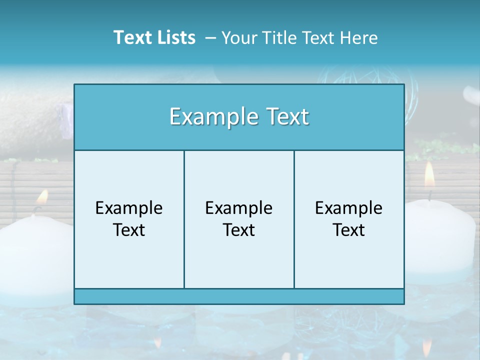 Balm Relaxation Tradition PowerPoint Template