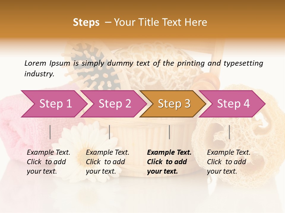 Peel Pink Hygiene PowerPoint Template