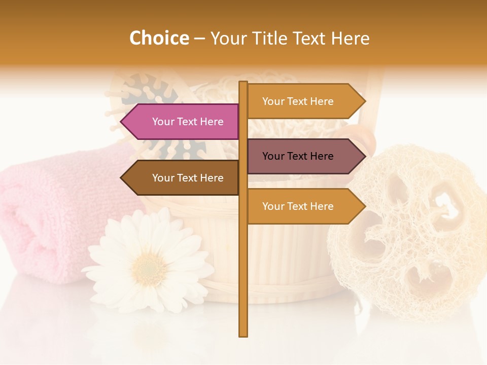 Peel Pink Hygiene PowerPoint Template