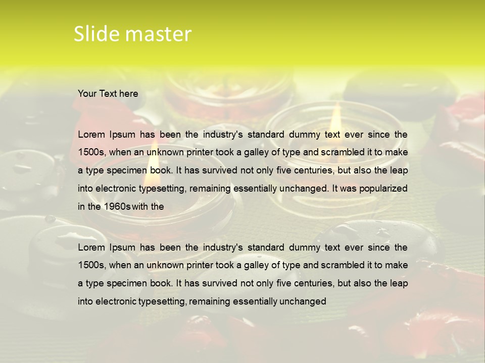 Wet Therapy East PowerPoint Template