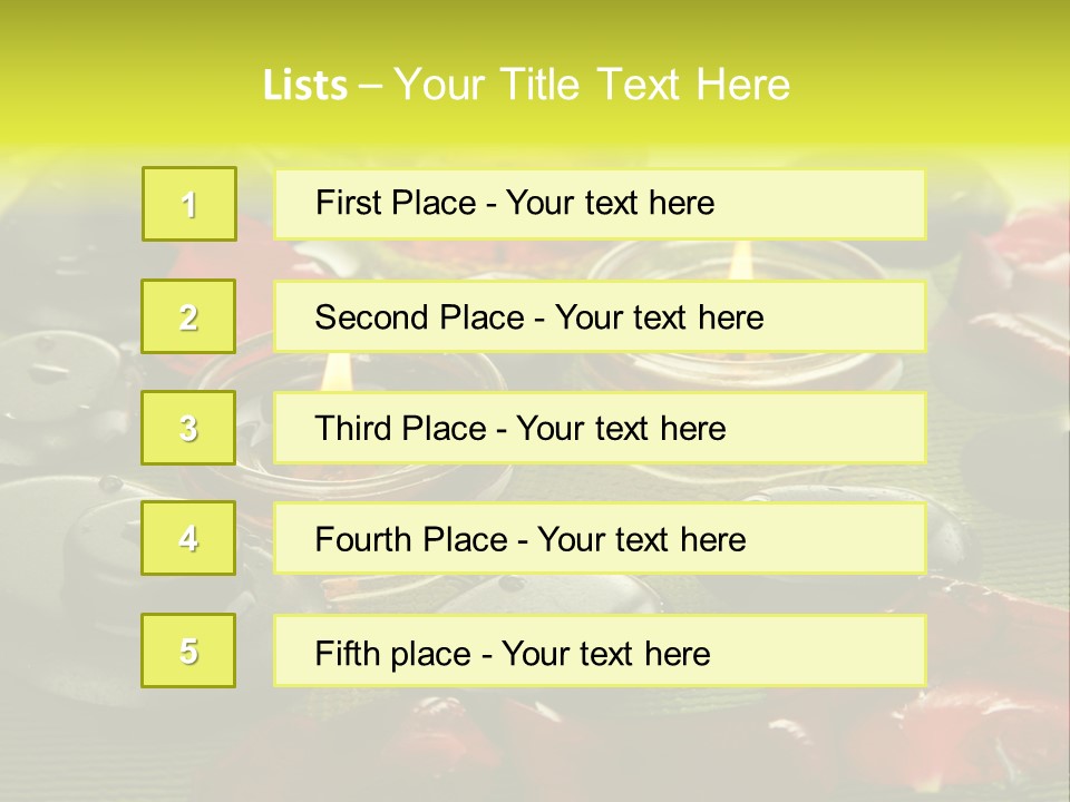 Wet Therapy East PowerPoint Template