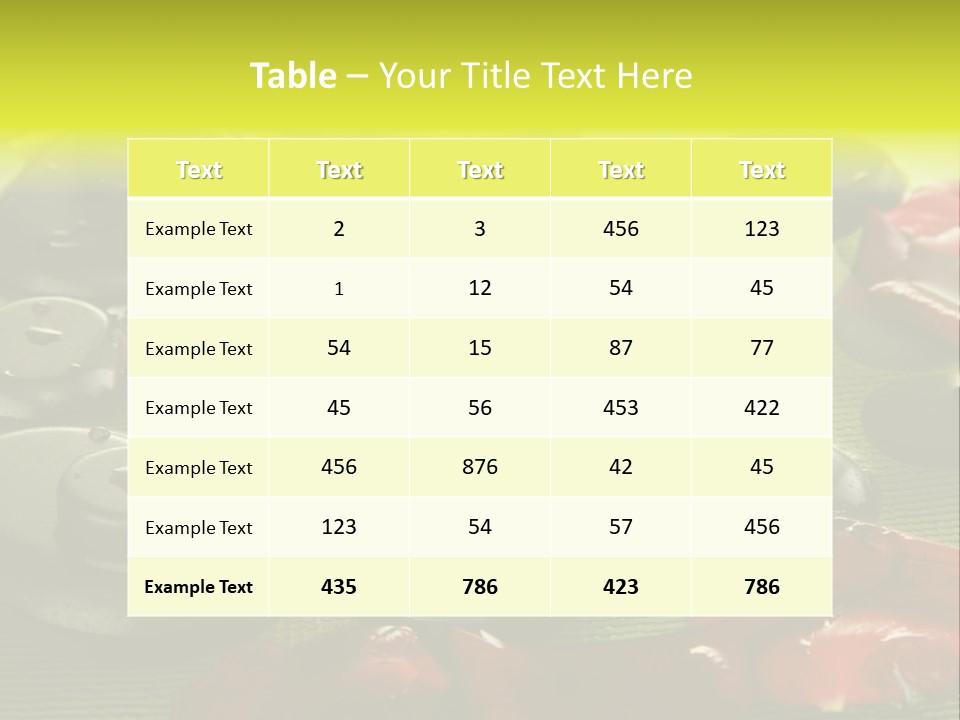 Wet Therapy East PowerPoint Template