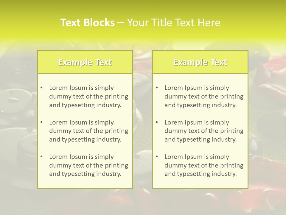 Wet Therapy East PowerPoint Template