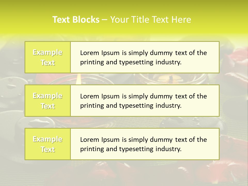 Wet Therapy East PowerPoint Template