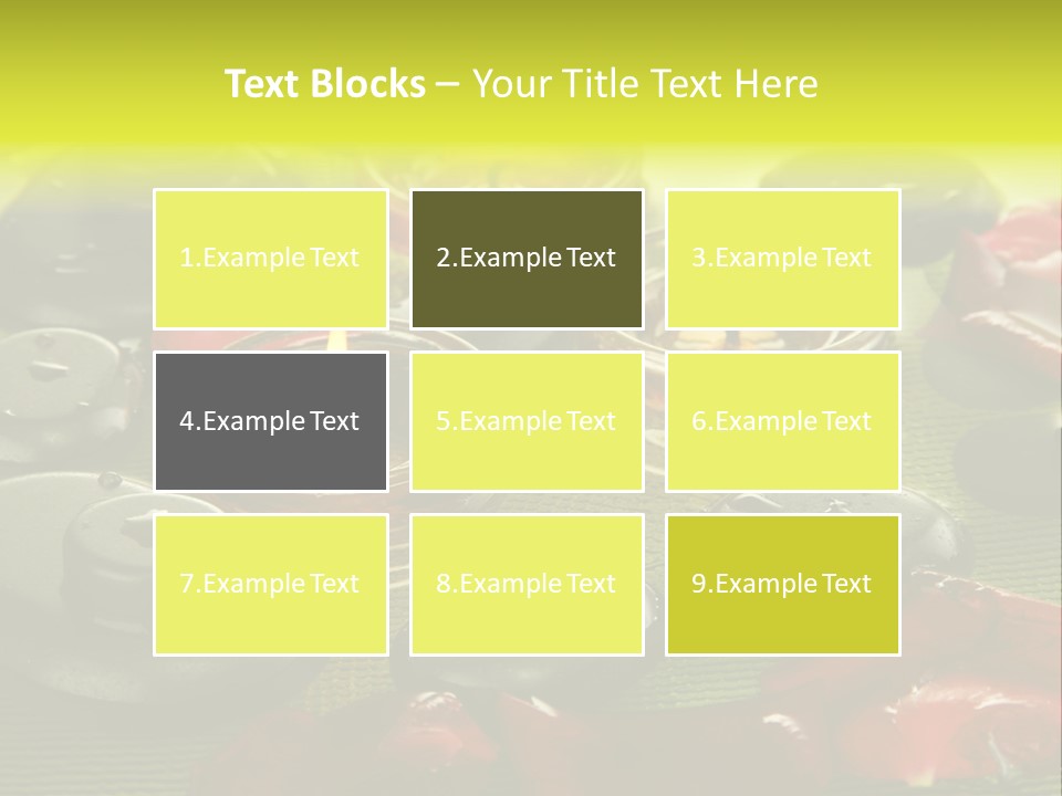 Wet Therapy East PowerPoint Template