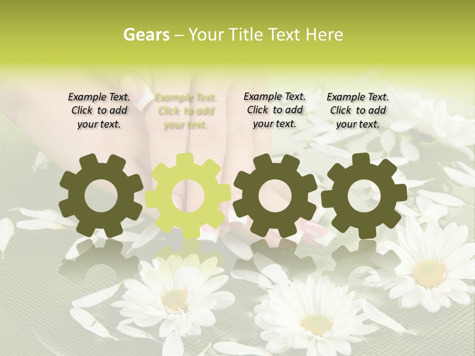 Female Polish Beautiful PowerPoint Template