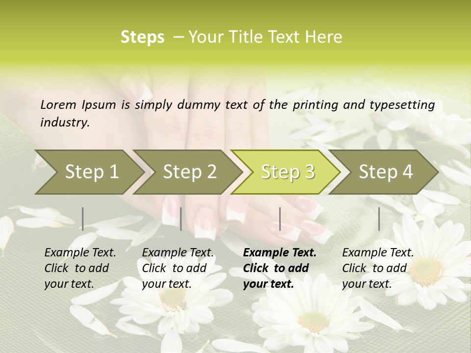 Female Polish Beautiful PowerPoint Template