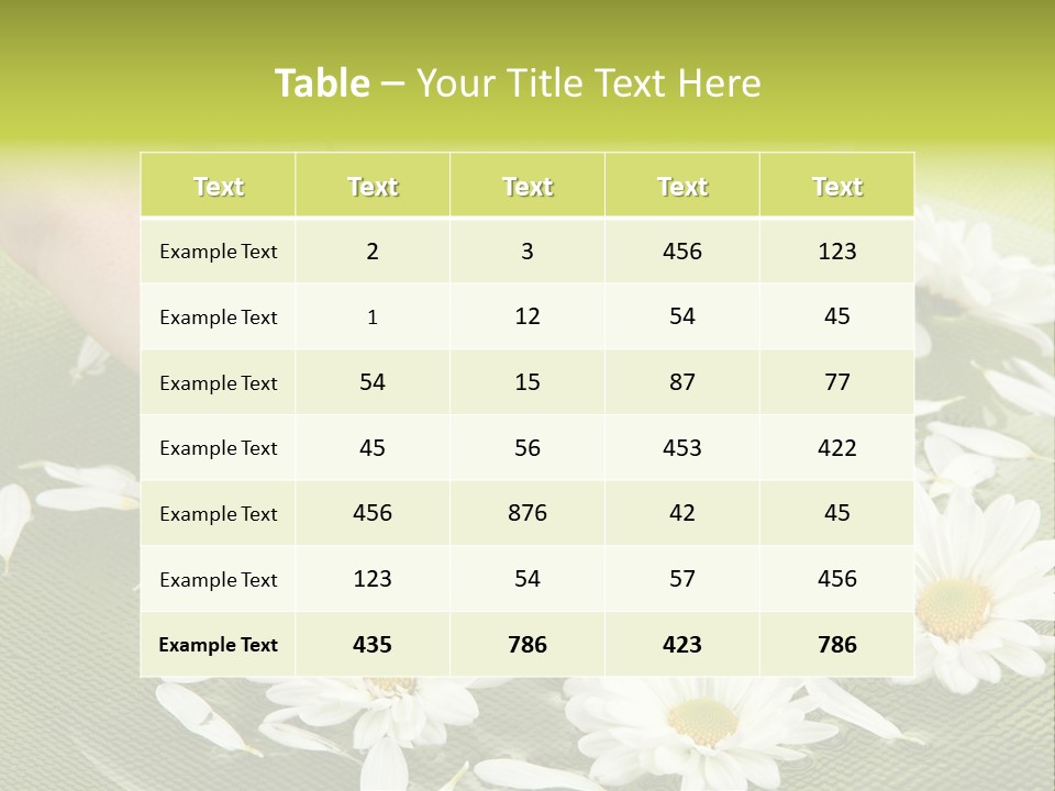 Female Polish Beautiful PowerPoint Template