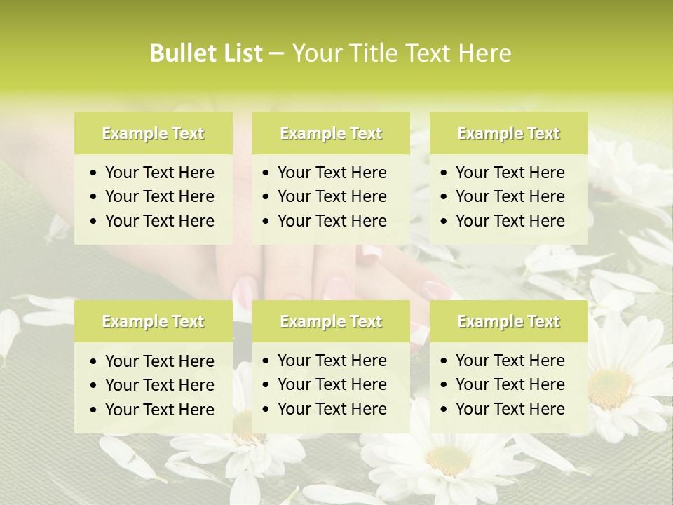 Female Polish Beautiful PowerPoint Template