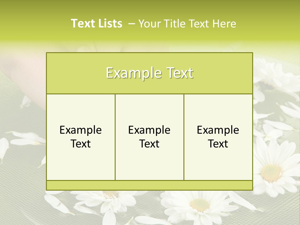 Female Polish Beautiful PowerPoint Template